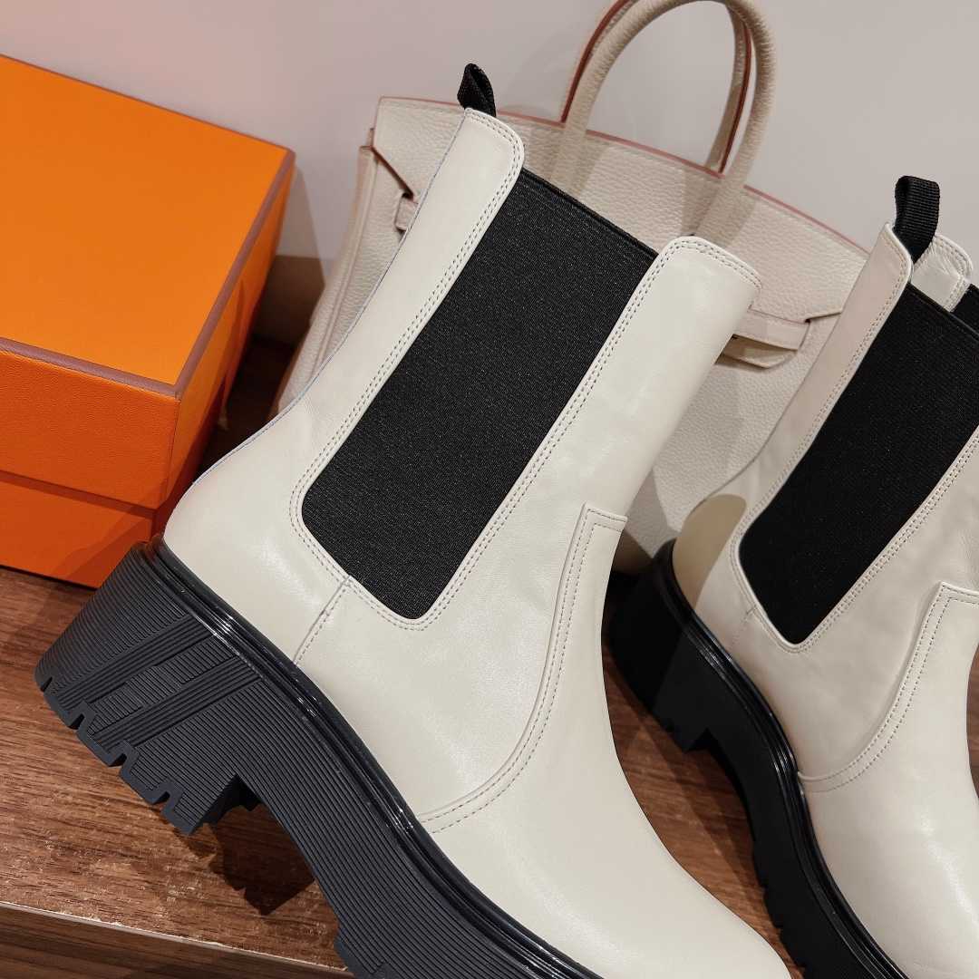 Hermes Harrow Ankle Boot - DesignerGu