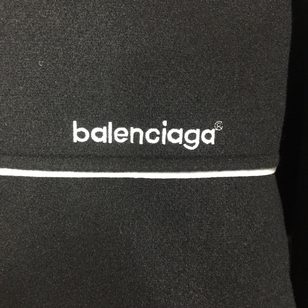 Balenciaga Tracksuit Jacket In Black  - DesignerGu