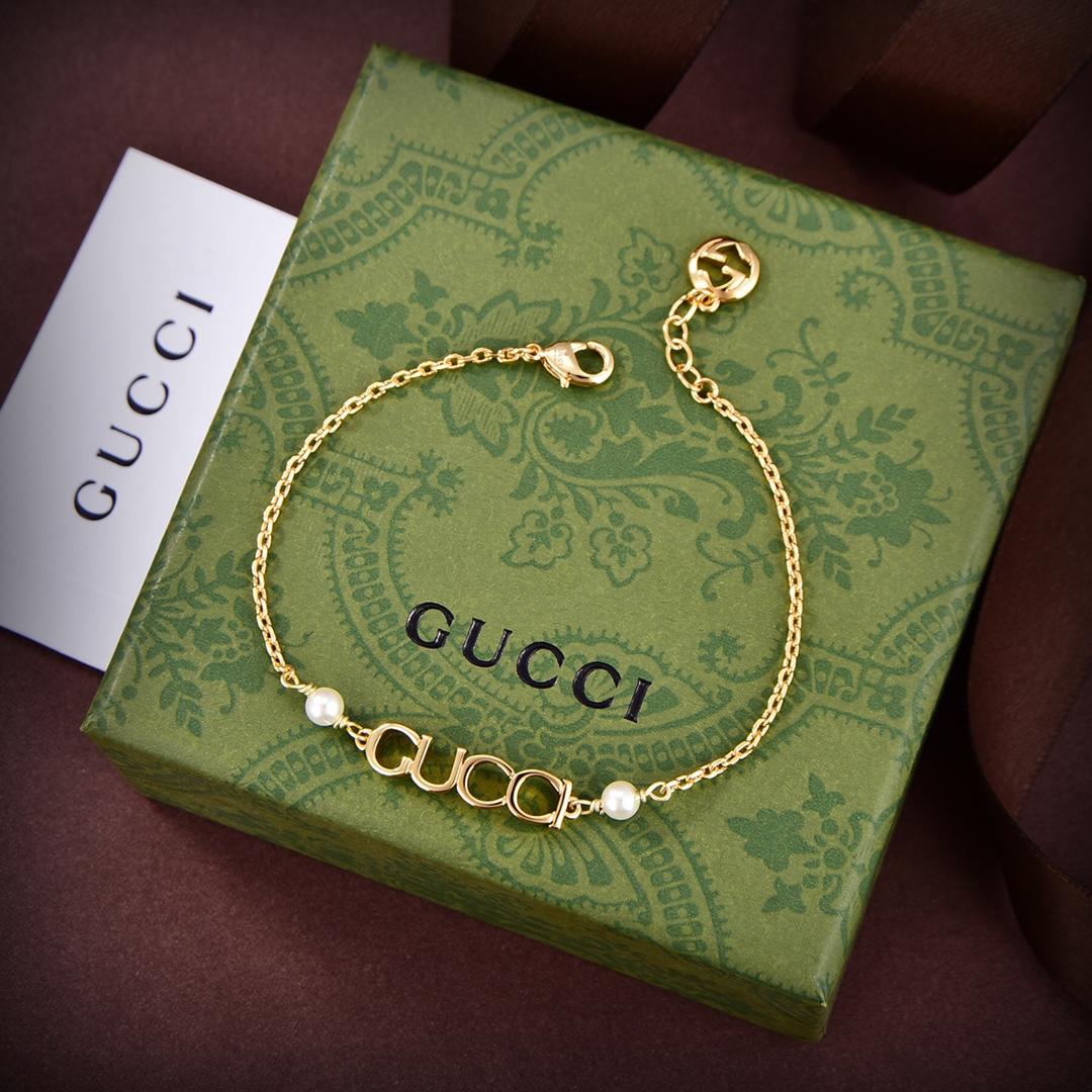 Gucci Letter Single Bracelet  - DesignerGu