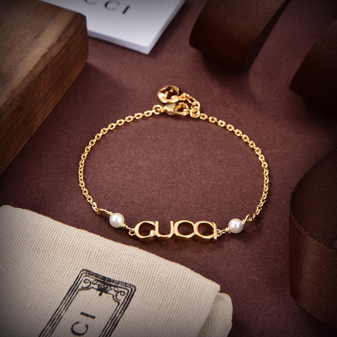 Gucci Letter Single Bracelet  - DesignerGu