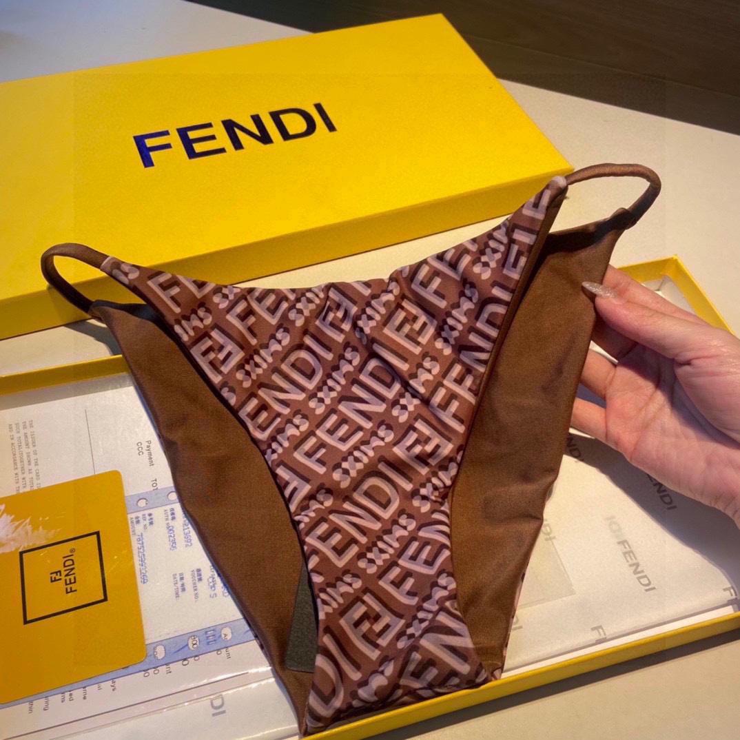 Fendi Logo Two-Pieces Bikini - DesignerGu