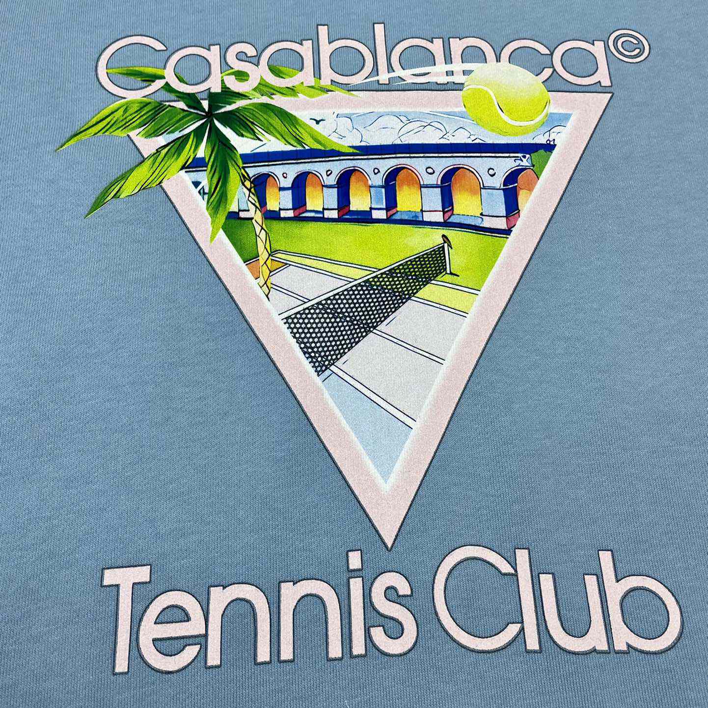 Casablanca Tennis Club Icon Sweatshirt - DesignerGu