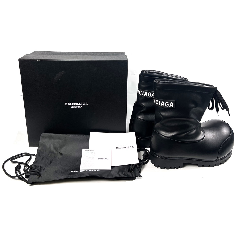 Balenciaga Alaska High Boot In Black - DesignerGu