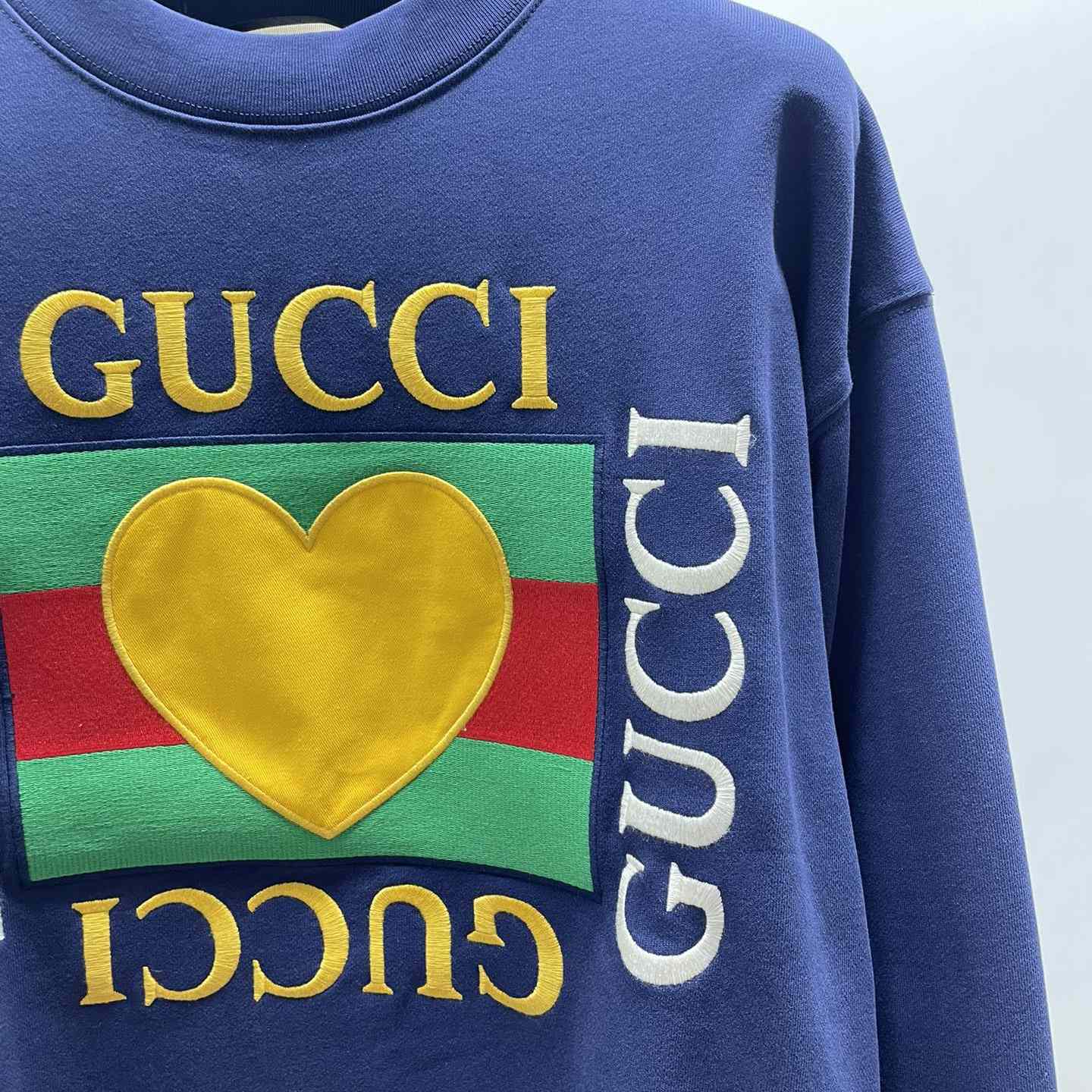 Gucci Cotton Jersey Sweatshirt - DesignerGu