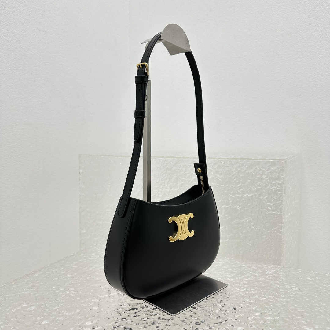 Celine Medium Tilly Bag In Shiny Calfskin - DesignerGu