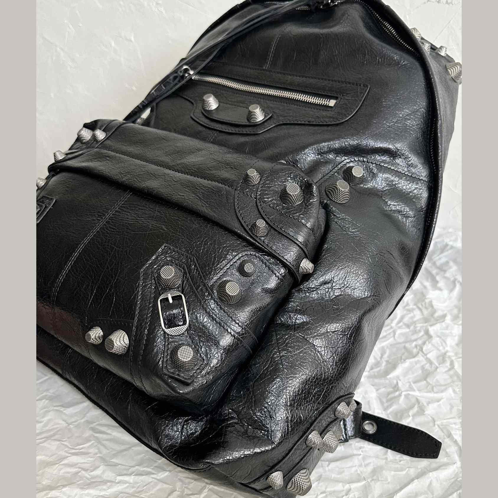 Balenciaga Men's Le Cagole Men Backpack In Black - DesignerGu