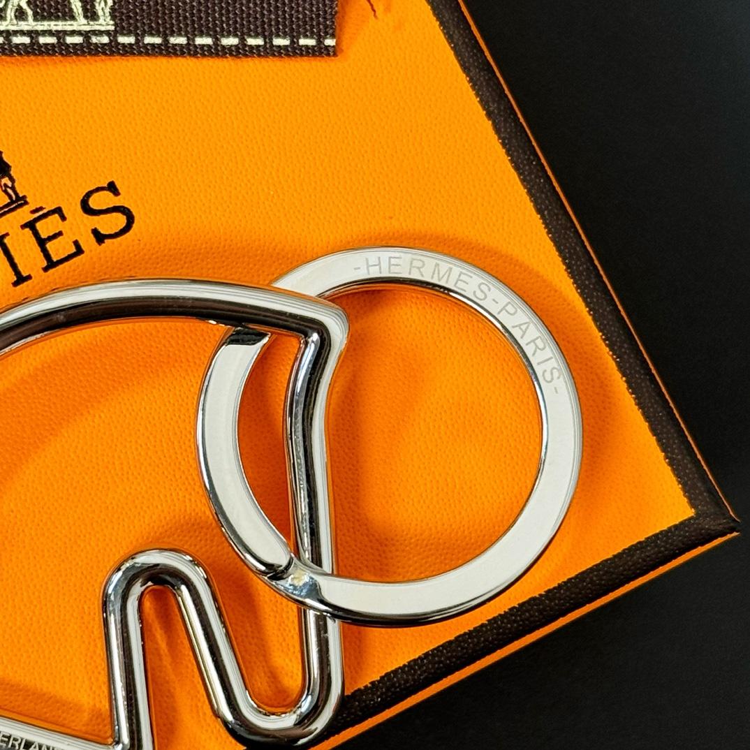 Hermes Cheval Key Ring - DesignerGu