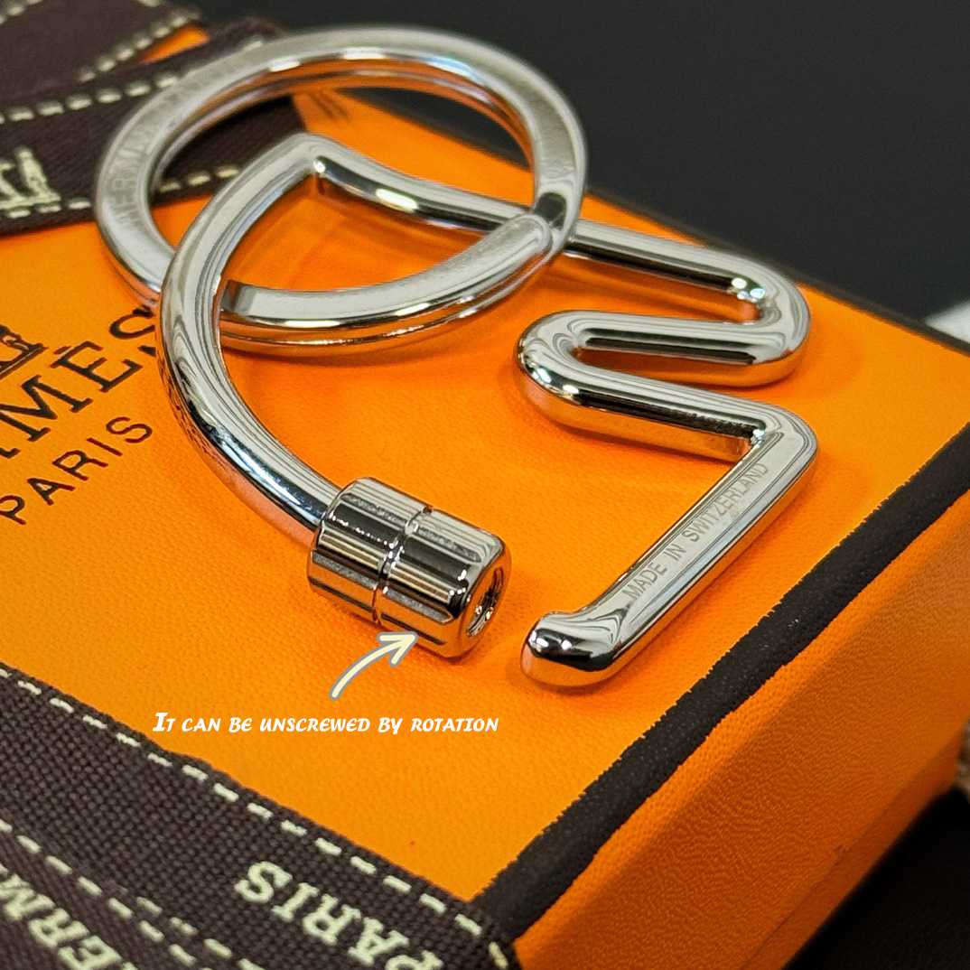 Hermes Cheval Key Ring - DesignerGu