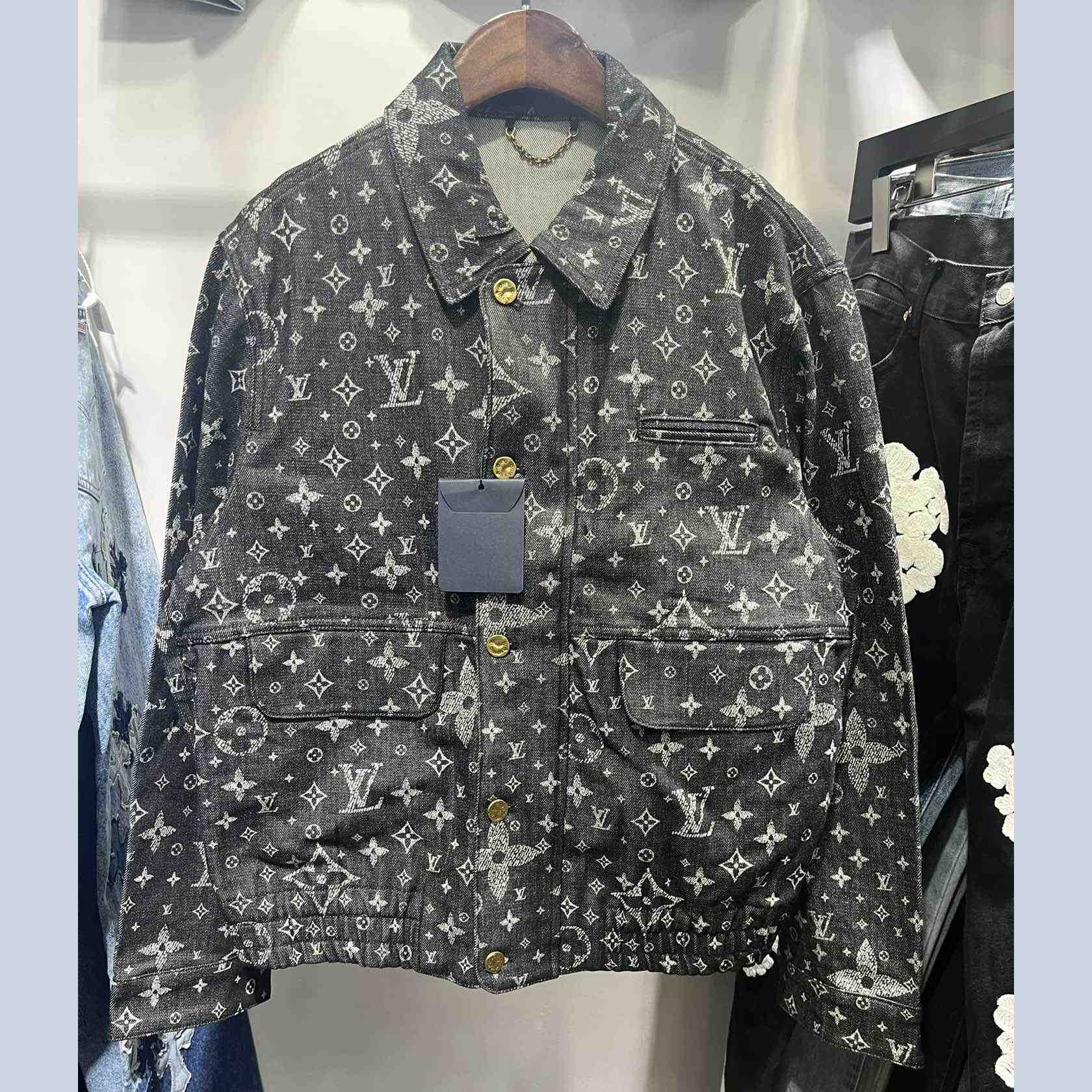 Louis Vuitton Monogram Denim Jacket - DesignerGu