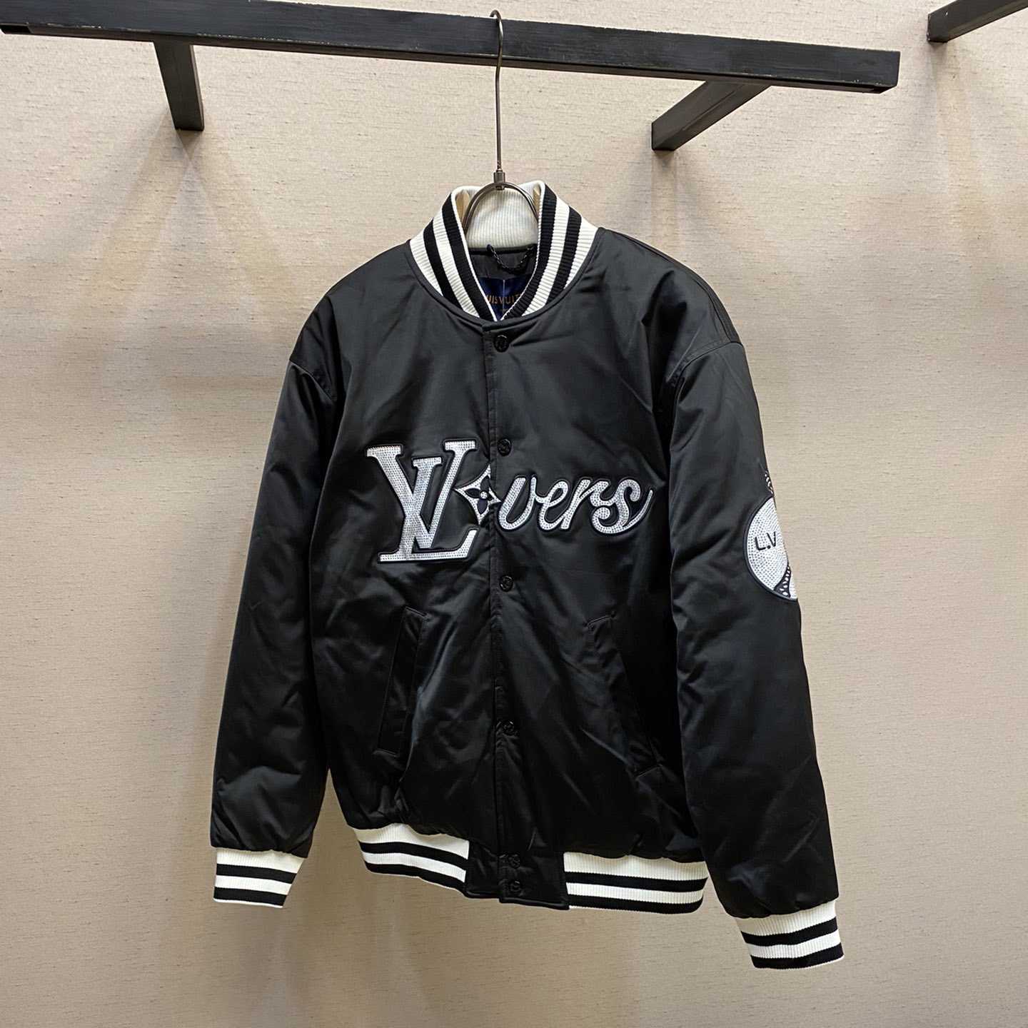 Louis Vuitton Embroidered Nylon Baseball Blouson   1AFHWZ - DesignerGu