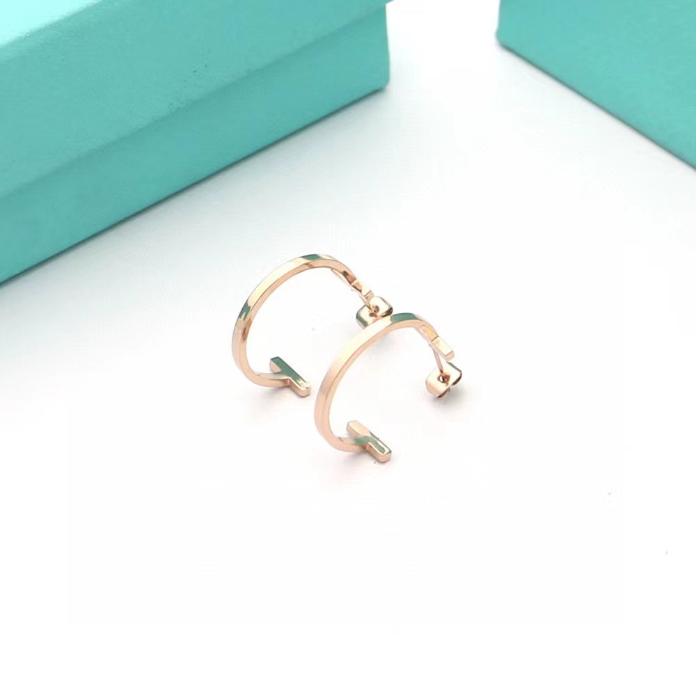 Tiffany&CO Hoop Earrings - DesignerGu