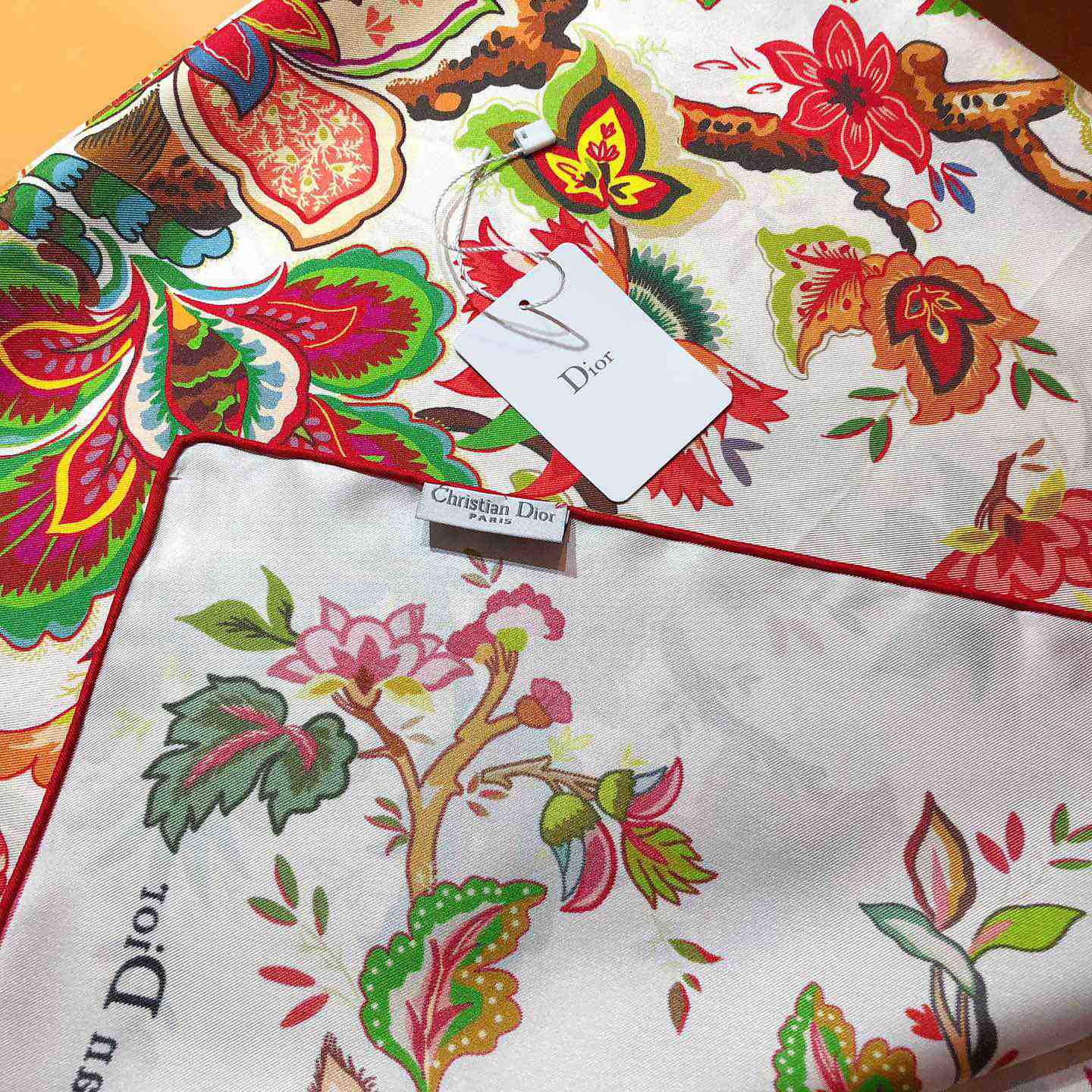 Dior Albero Della  Vita 90 Square Scarf  - DesignerGu