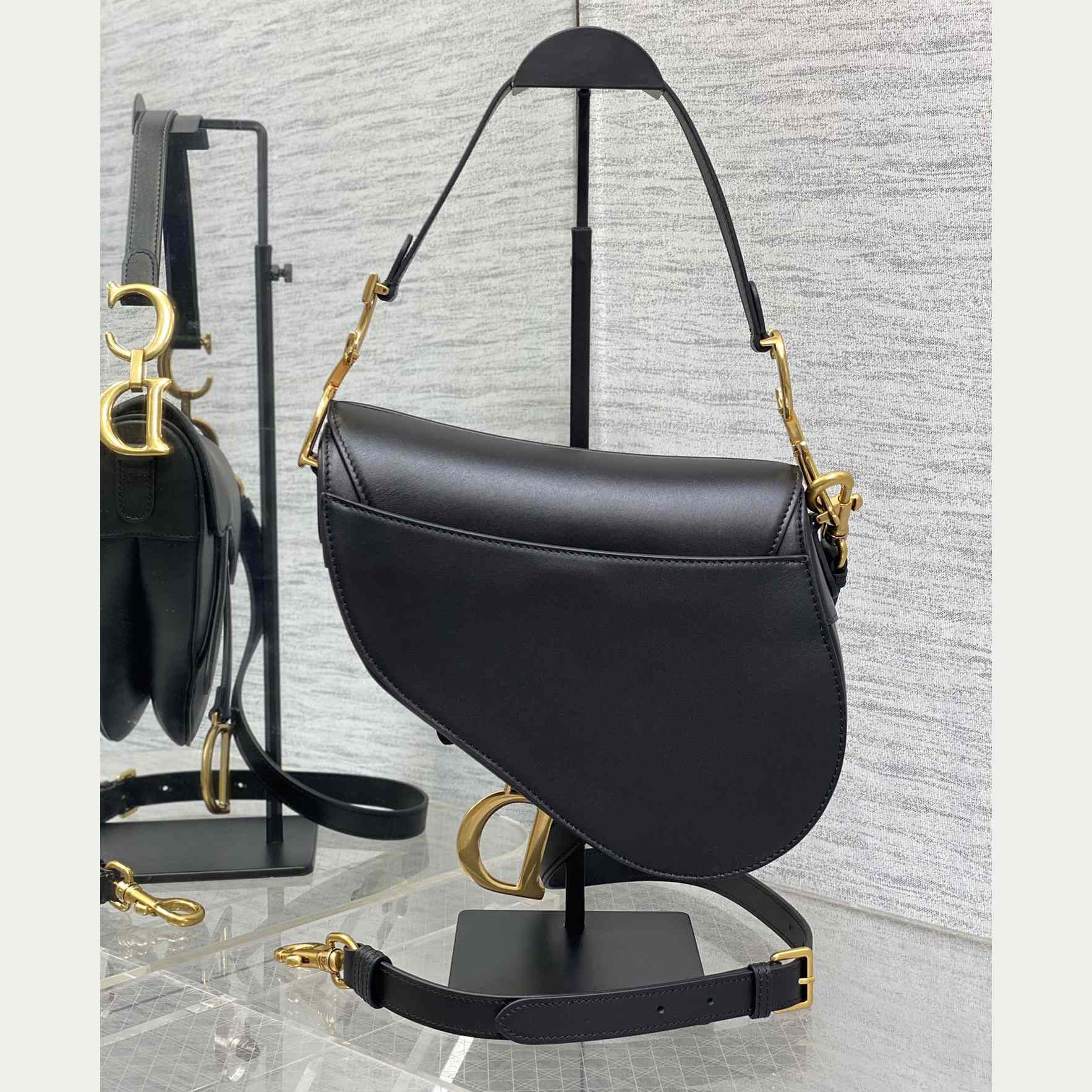 Dior Saddle Bag With Strap  (24×6×18cm) - DesignerGu