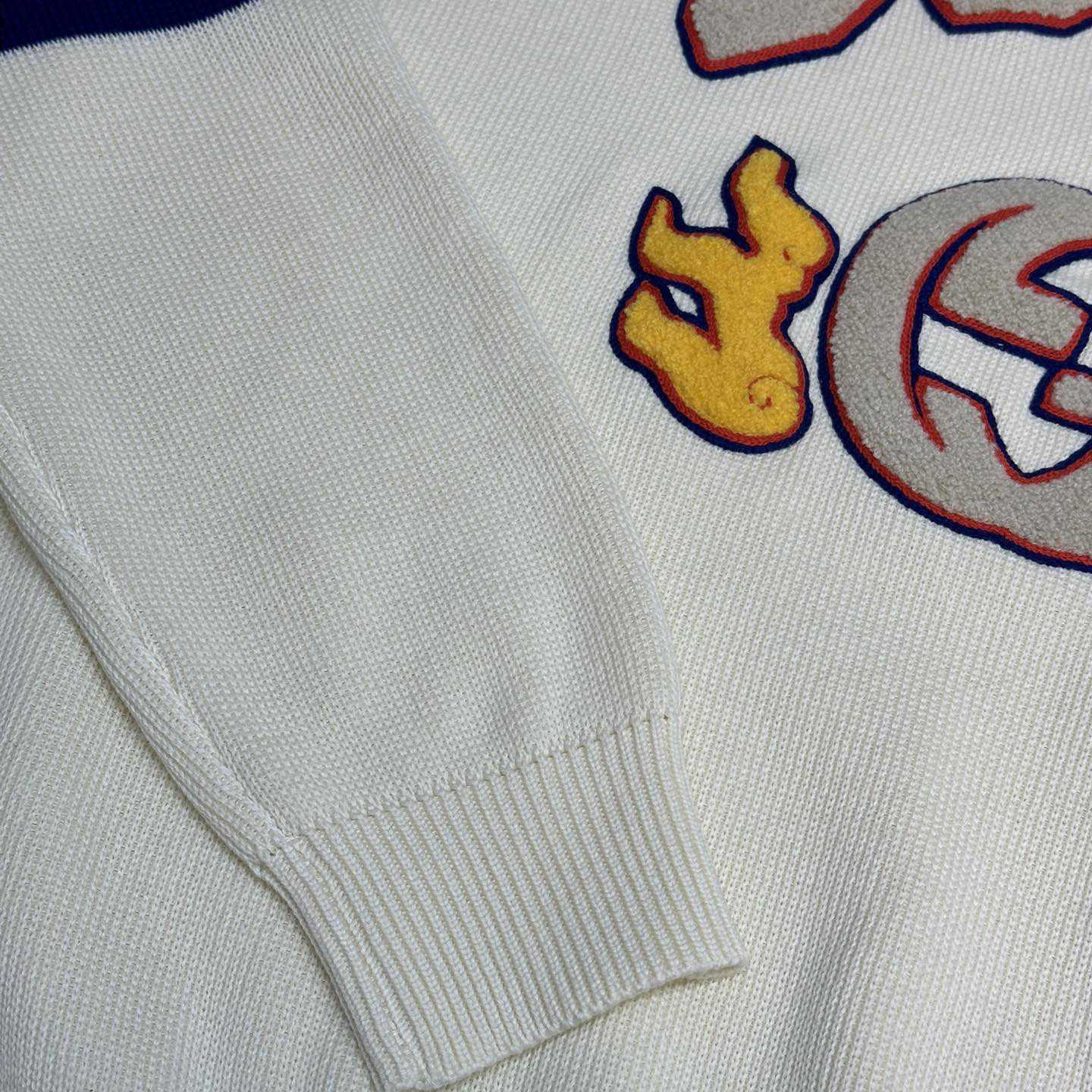 Gucci Cotton Jumper With Embroidery  - DesignerGu