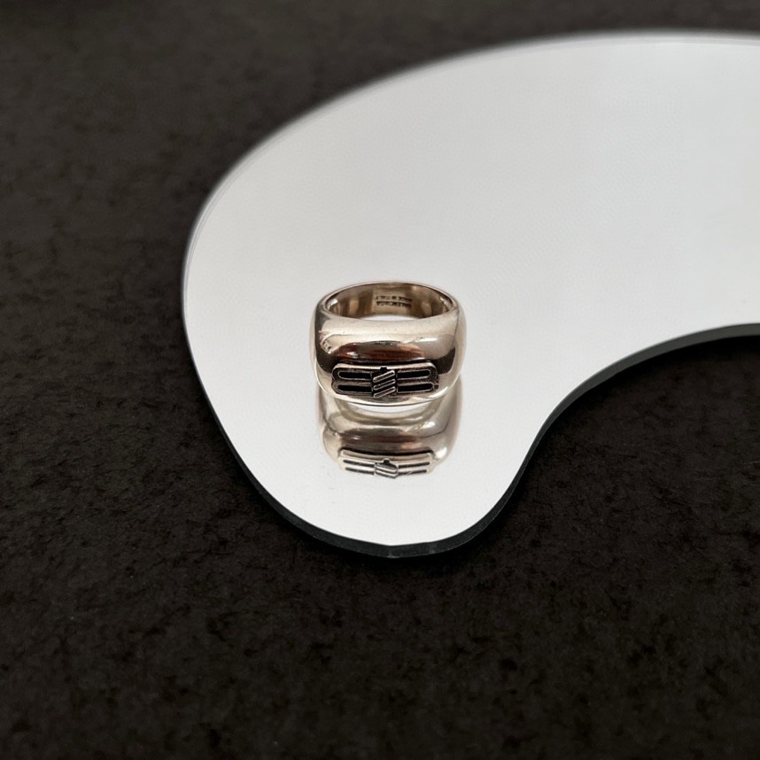 Balenciaga Icon Signet Ring  - DesignerGu