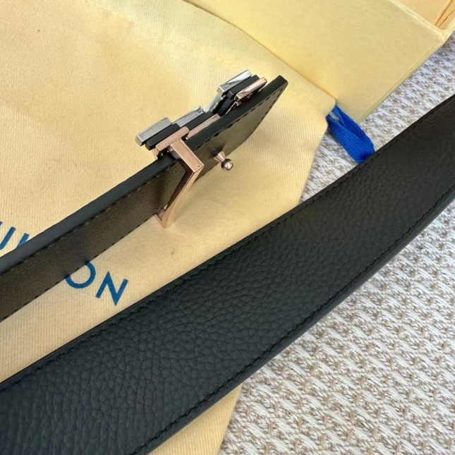 Louis Vuitton LV Shadow Reversible Belt - DesignerGu