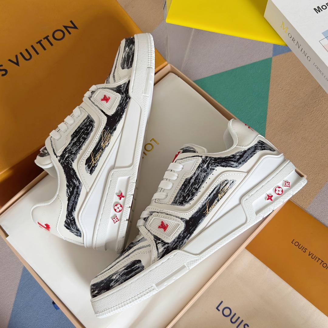 Louis Vuitton LV Trainer Sneaker    1ABLWJ - DesignerGu