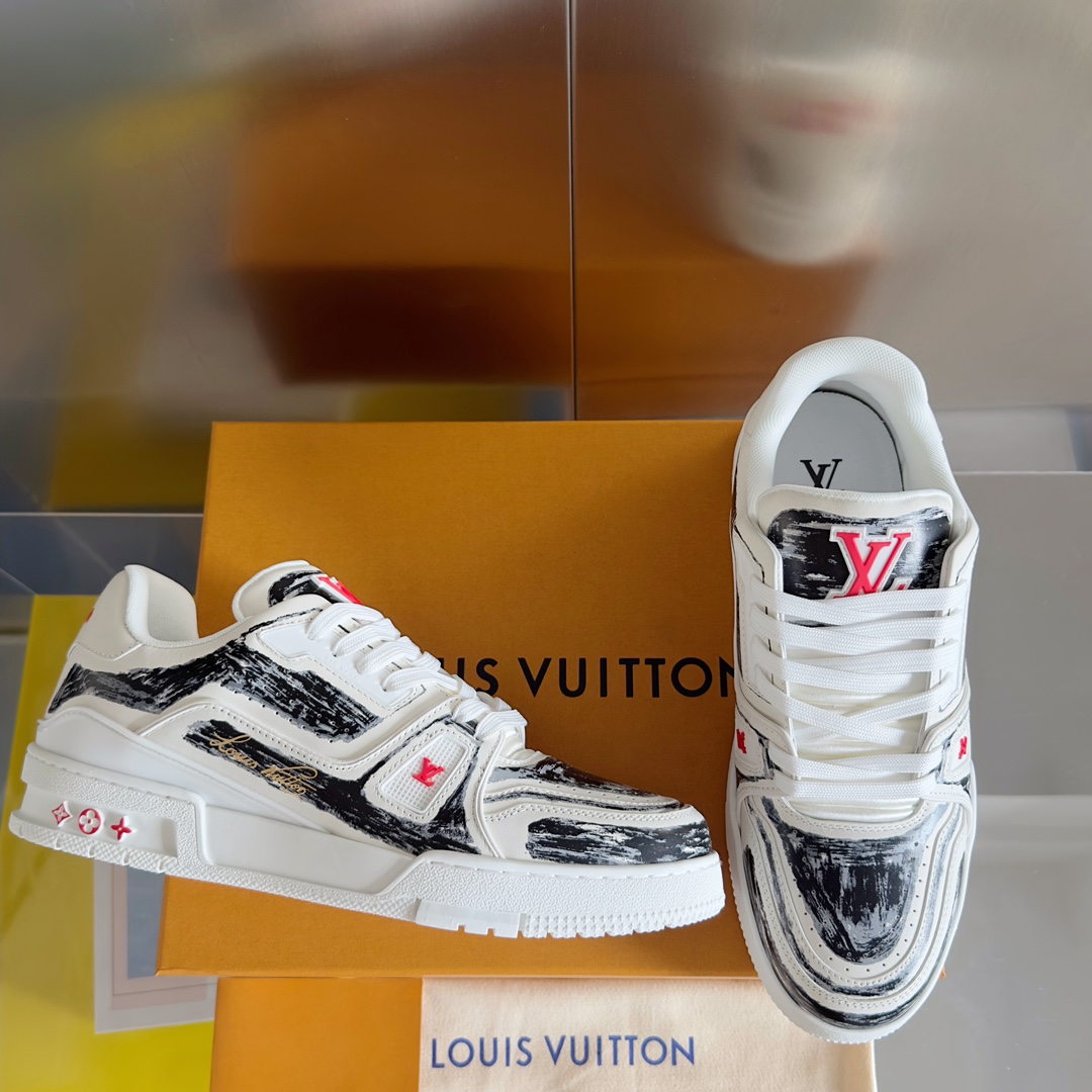 Louis Vuitton LV Trainer Sneaker    1ABLWJ - DesignerGu