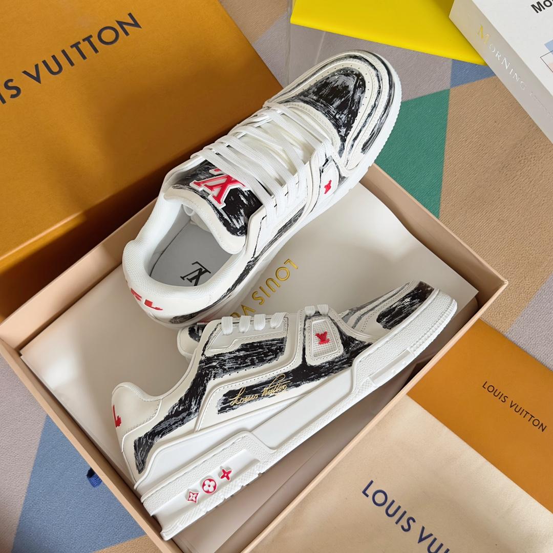 Louis Vuitton LV Trainer Sneaker    1ABLWJ - DesignerGu