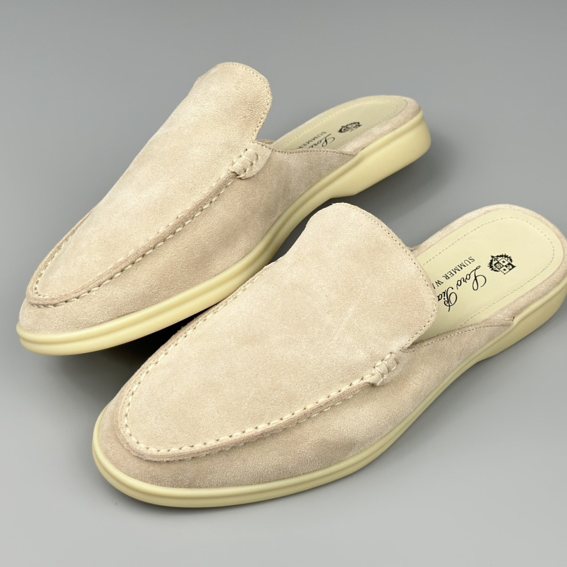 Loro Piana Babouche Walk Loafers - DesignerGu