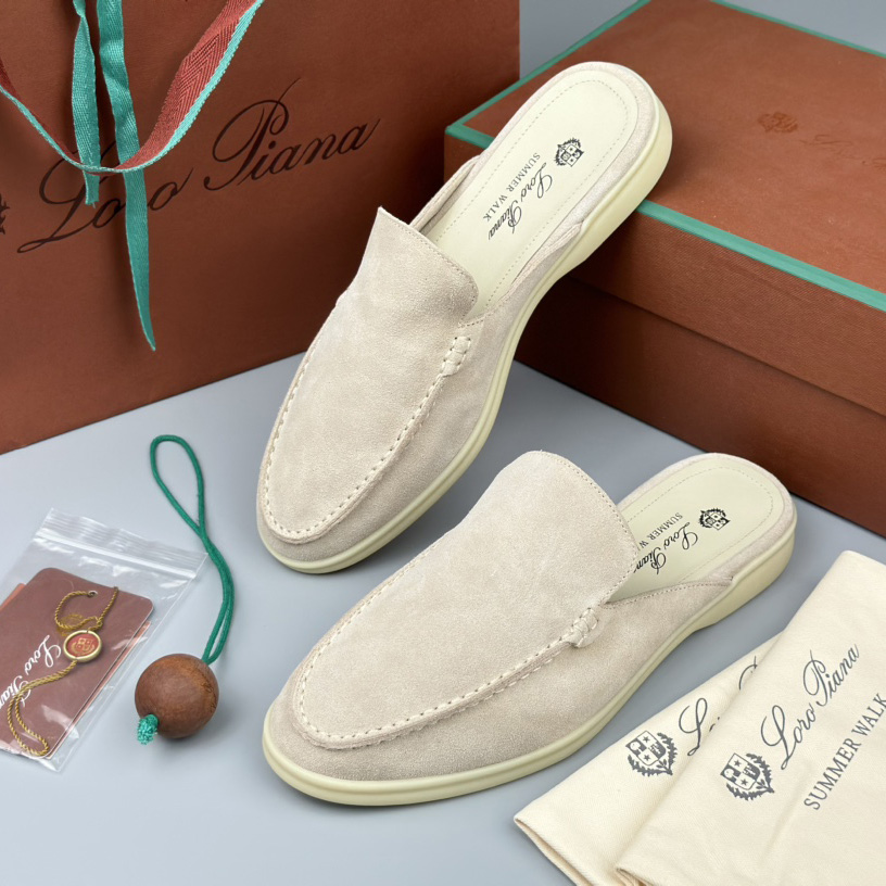 Loro Piana Babouche Walk Loafers - DesignerGu