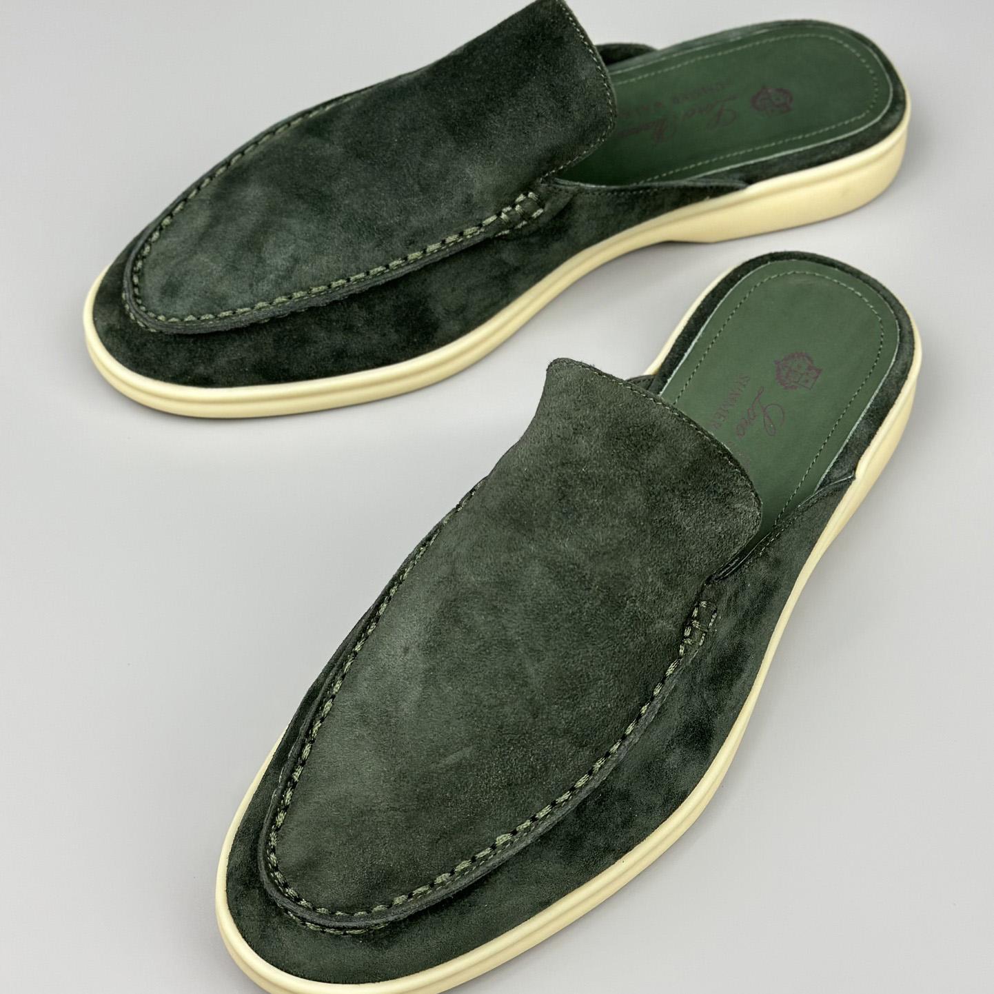 Loro Piana Babouche Walk Loafers - DesignerGu