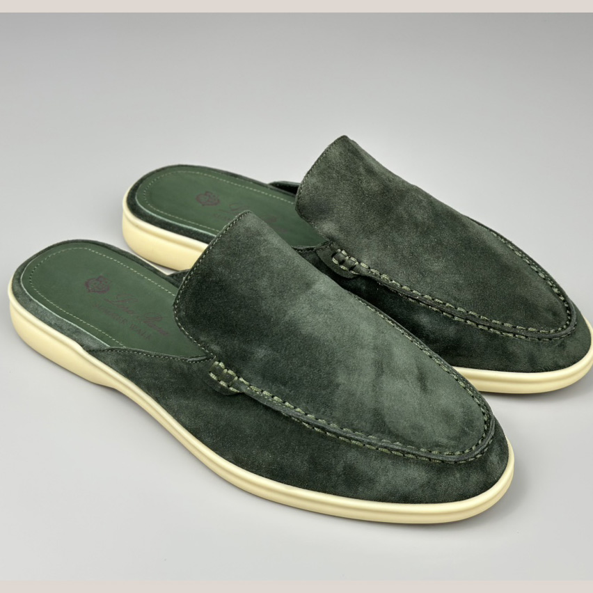 Loro Piana Babouche Walk Loafers - DesignerGu