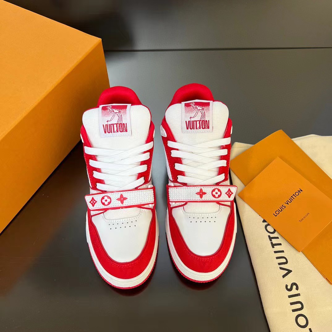 Louis Vuitton Trainer Sneaker(upon uk size) - DesignerGu