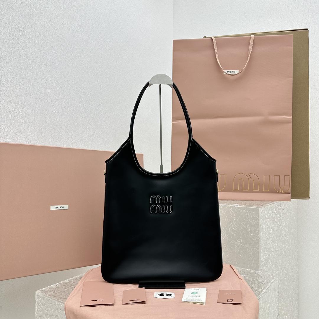 Miu Miu IVY Leather Bag - DesignerGu