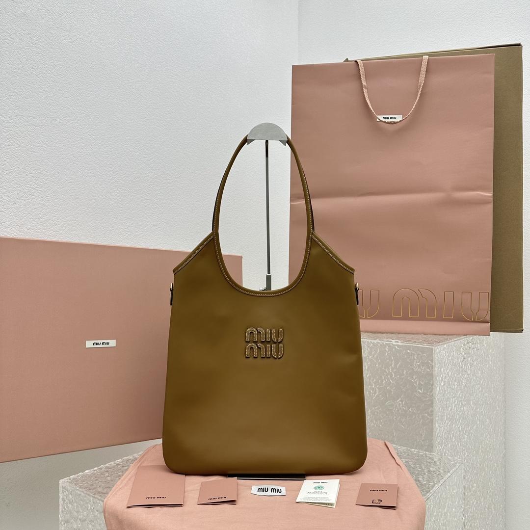 Miu Miu IVY Leather Bag - DesignerGu