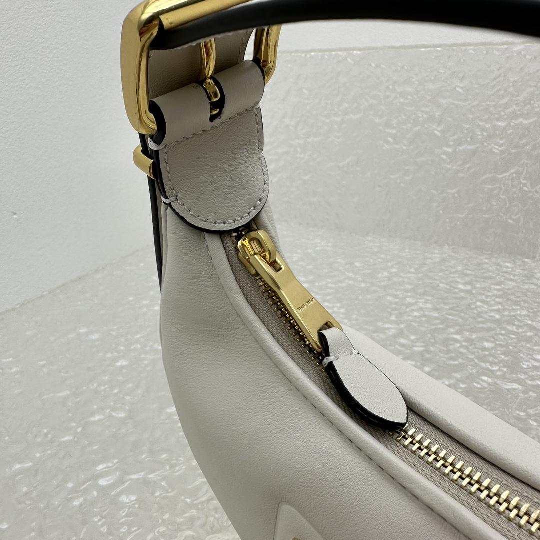 Miu Miu Leather Hobo Bag - DesignerGu