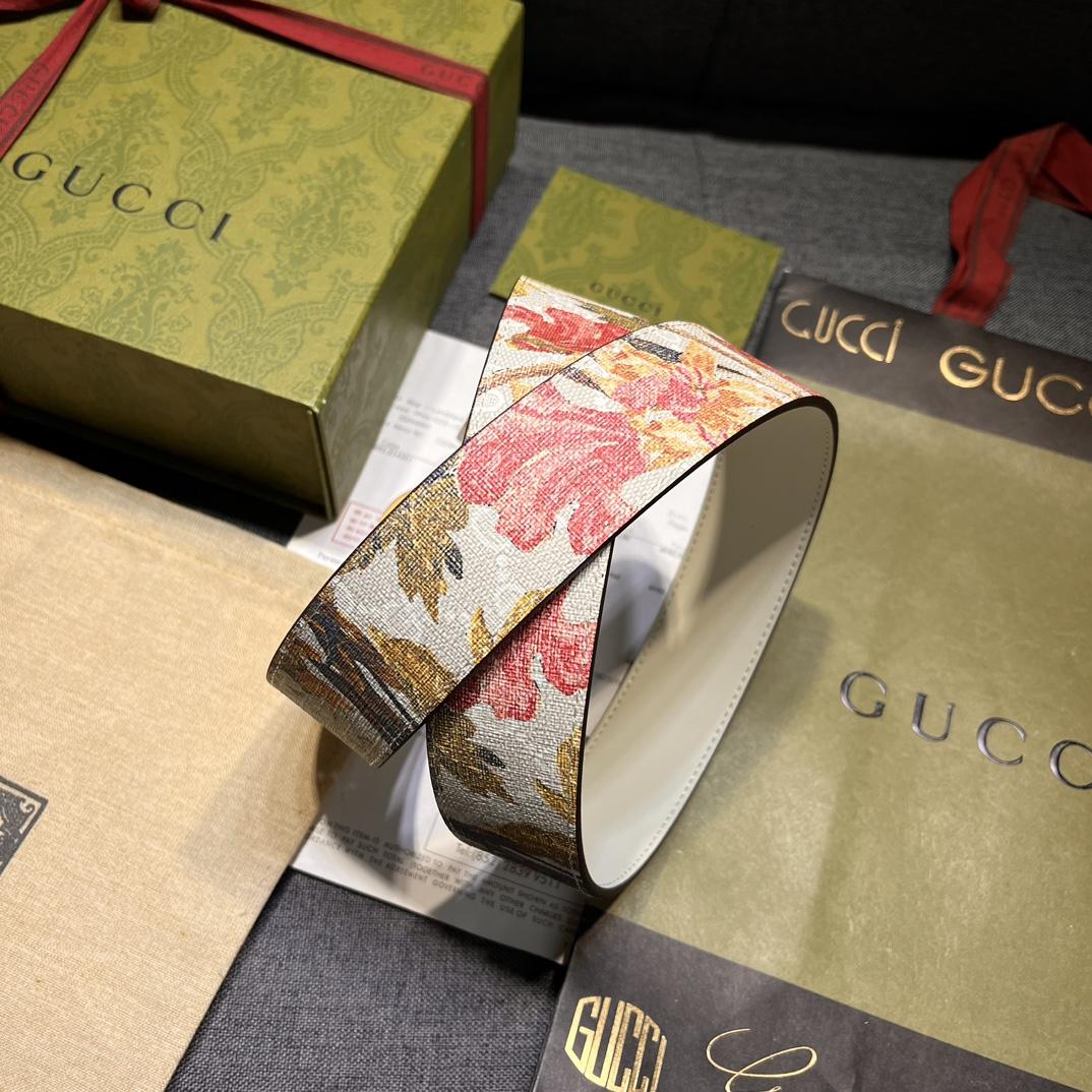 Gucci GG Marmont Wide Belt - DesignerGu