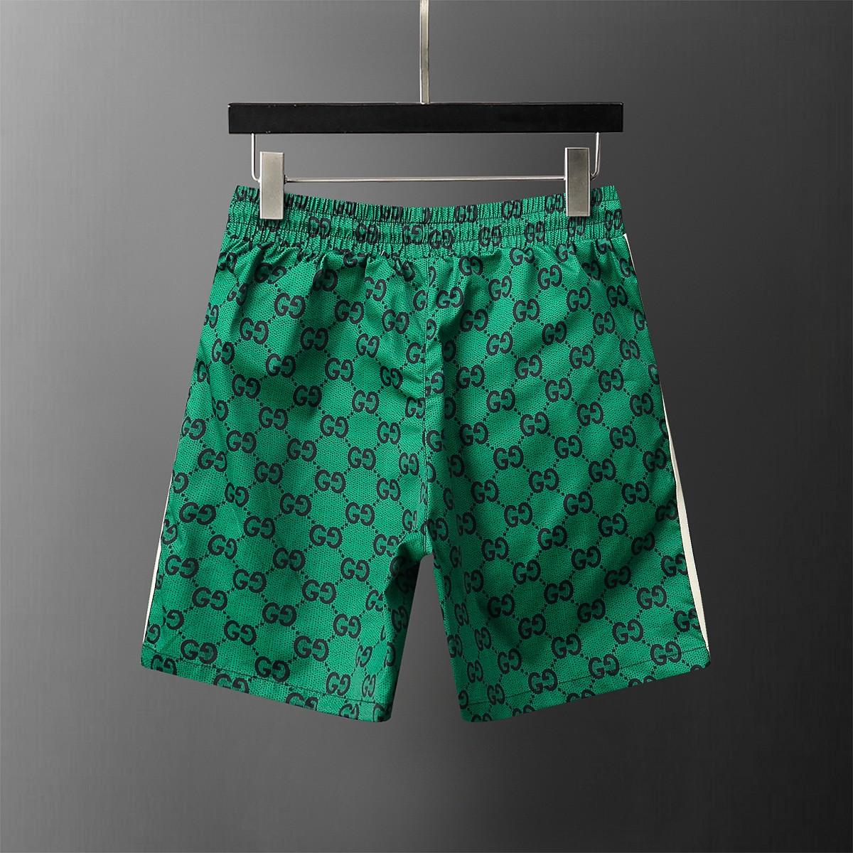 Gucci GG Cotton Shorts With Web - DesignerGu