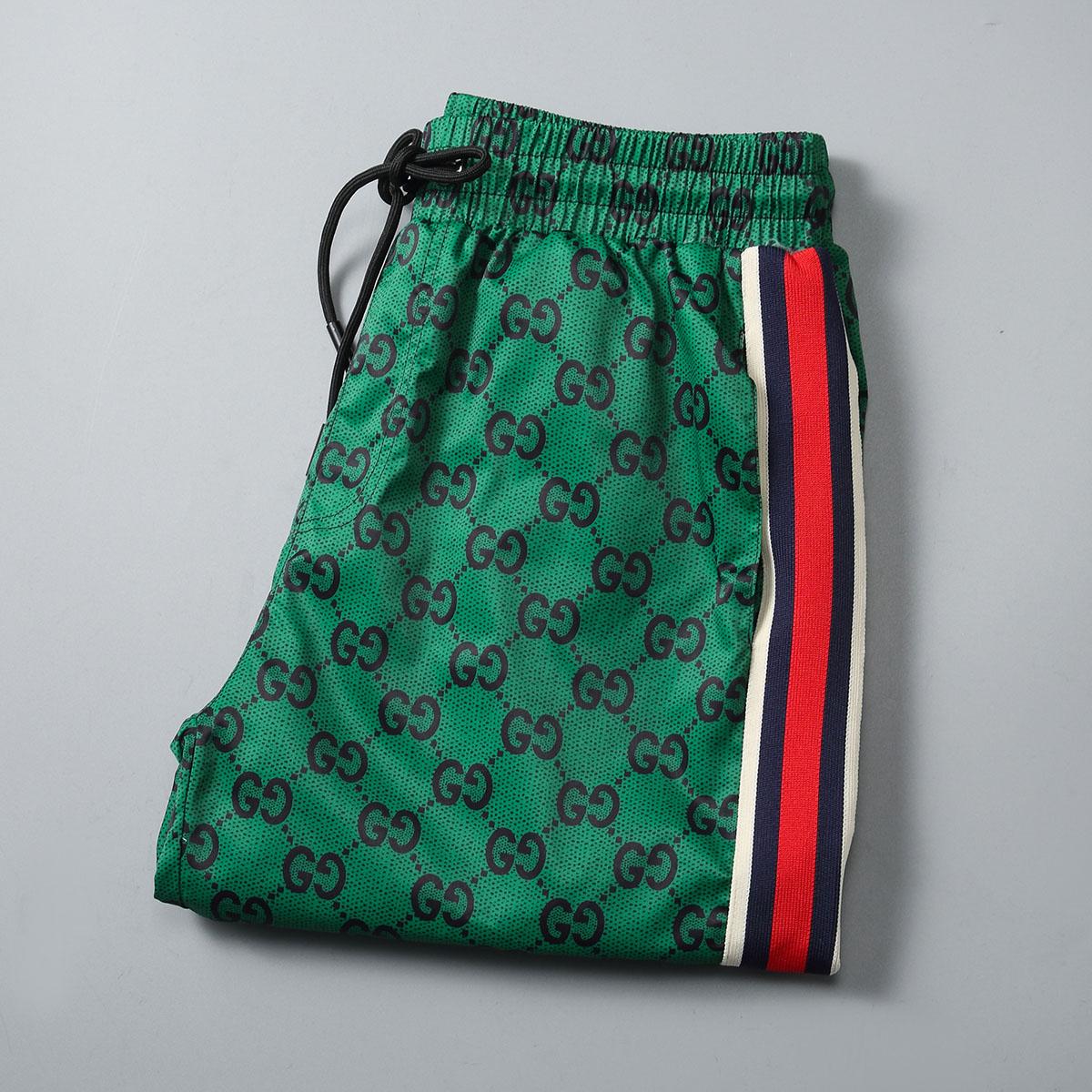 Gucci GG Cotton Shorts With Web - DesignerGu