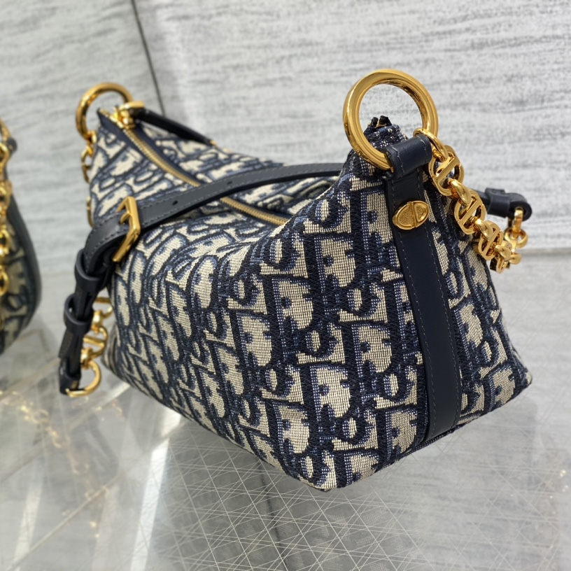 Dior Diorstar Hobo Bag With Chain - DesignerGu