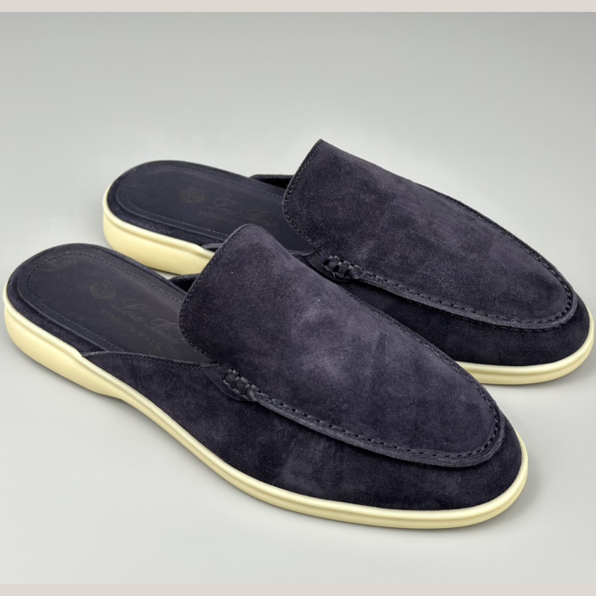 Loro Piana Babouche Walk Loafers - DesignerGu