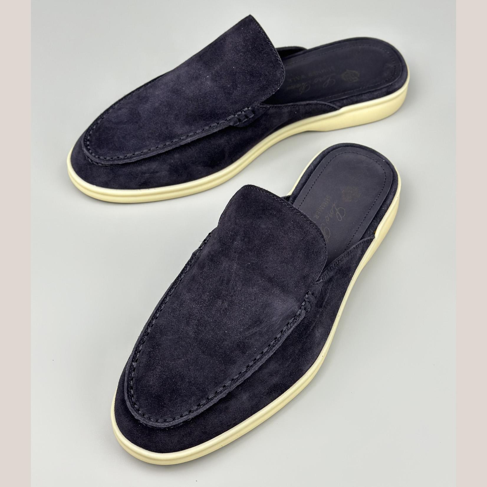 Loro Piana Babouche Walk Loafers - DesignerGu