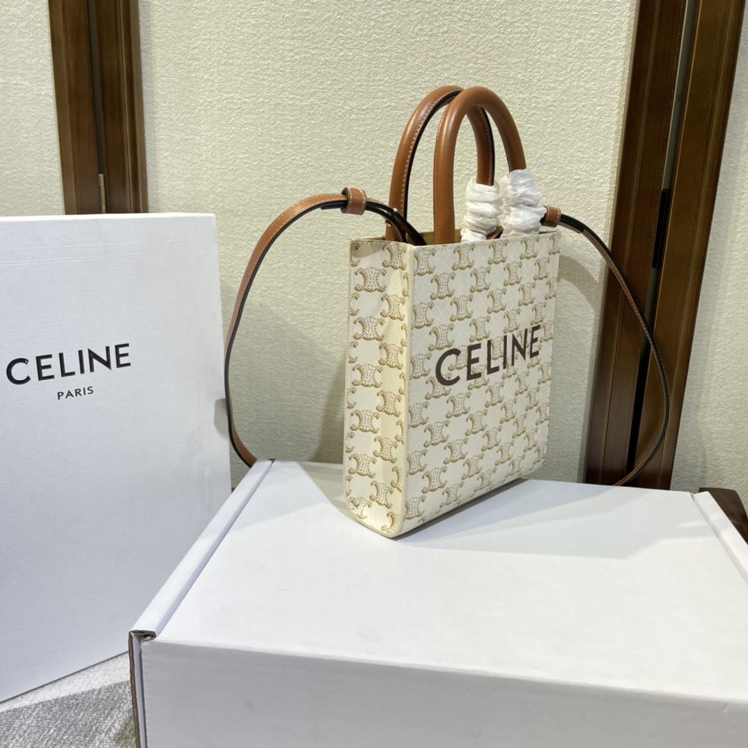 Celine Mini Vertical Cabas(17-21-4cm) - DesignerGu