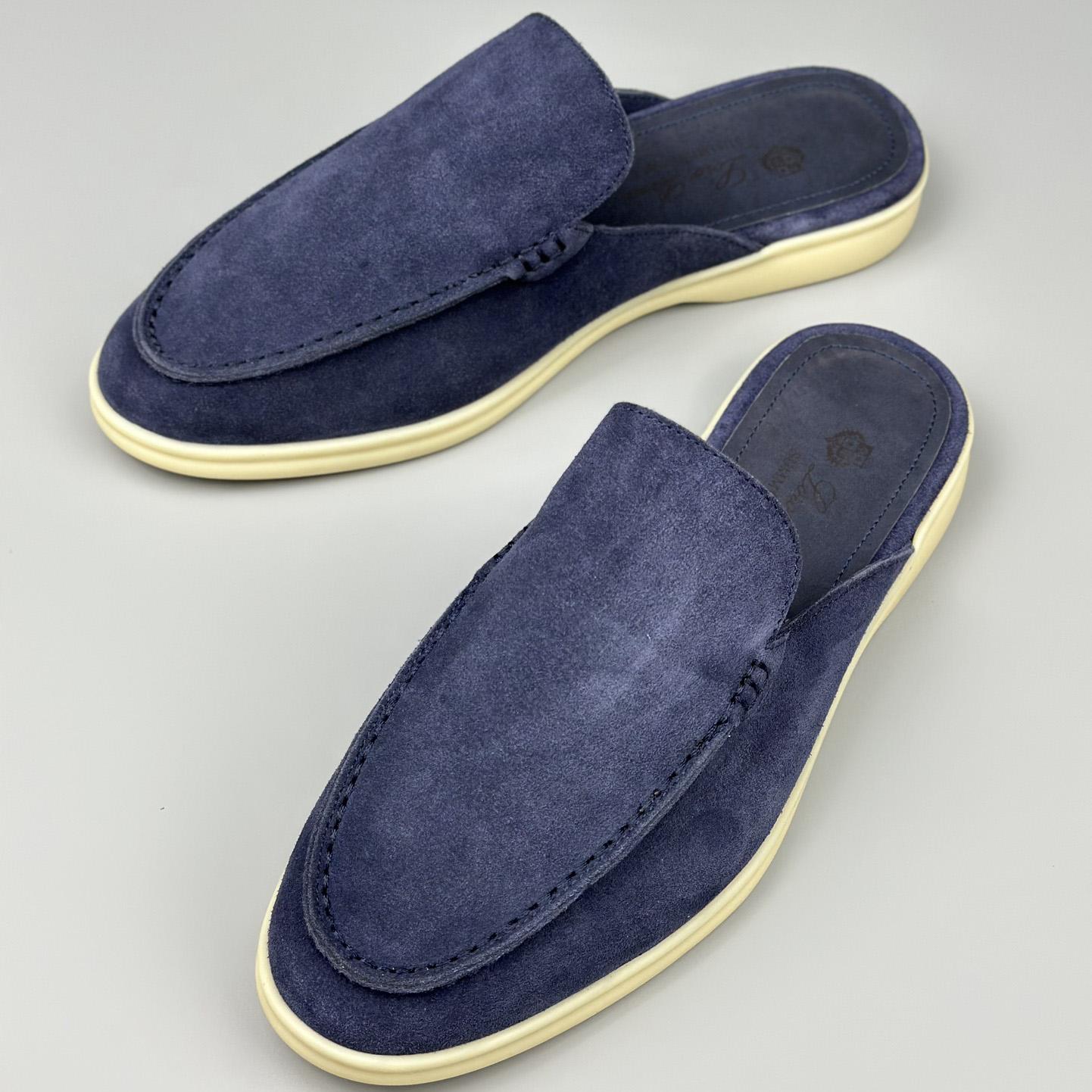 Loro Piana Babouche Walk Loafers - DesignerGu