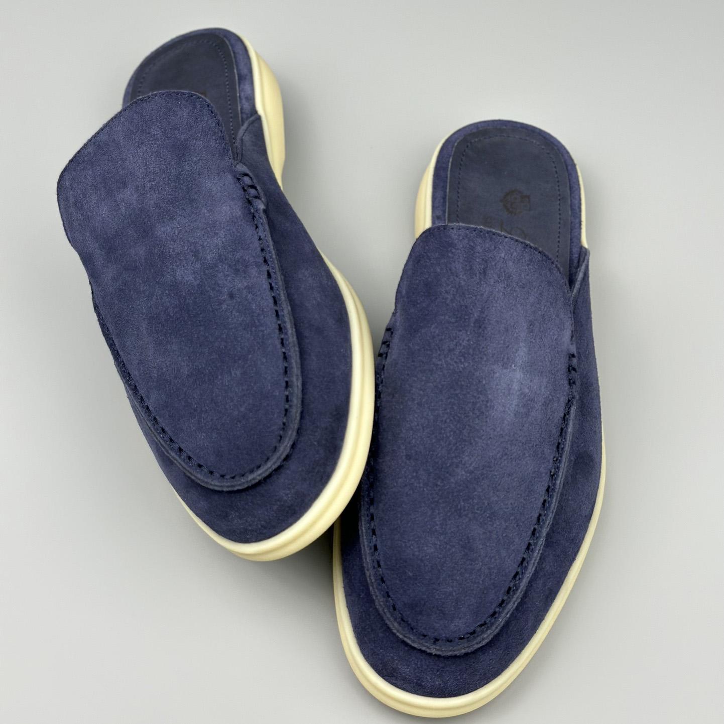 Loro Piana Babouche Walk Loafers - DesignerGu