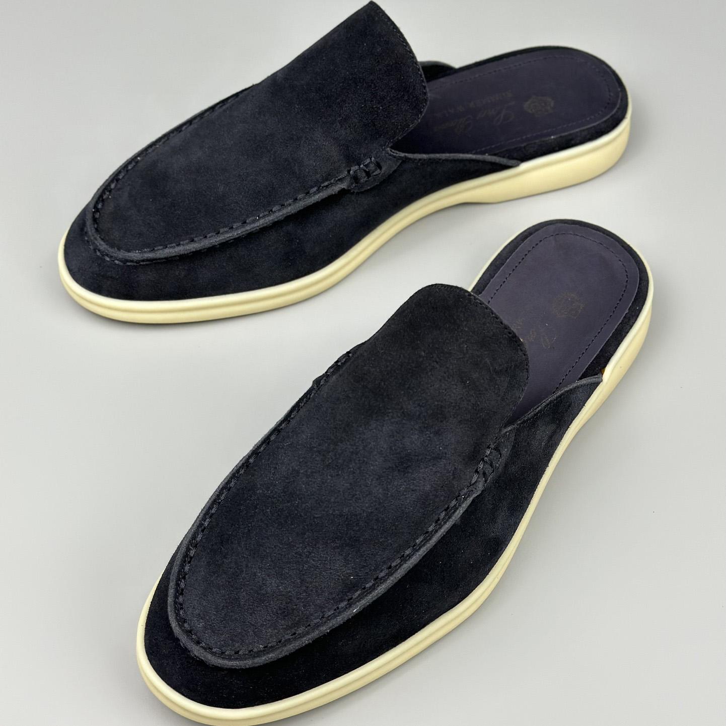 Loro Piana Babouche Walk Loafers - DesignerGu