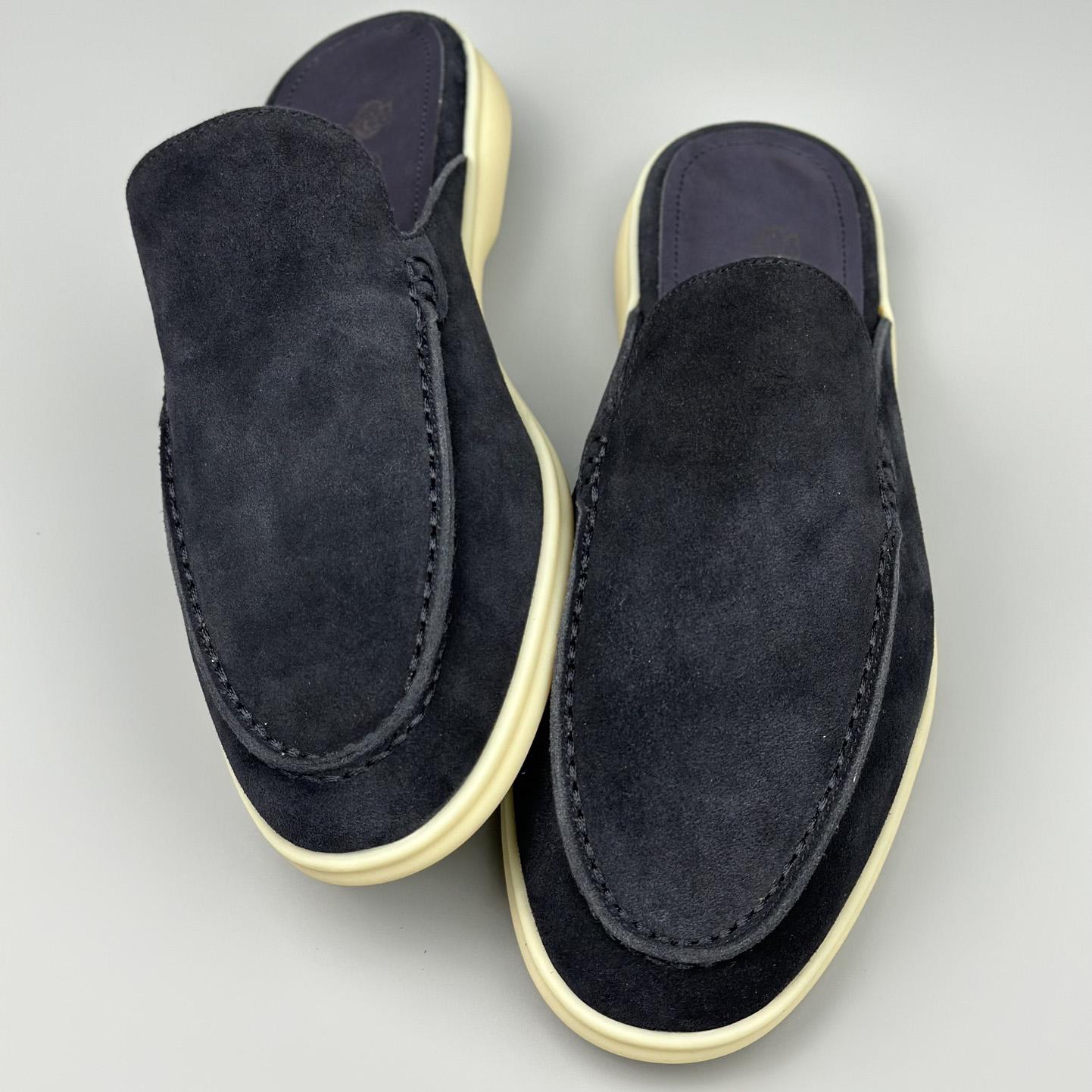 Loro Piana Babouche Walk Loafers - DesignerGu