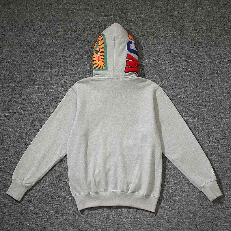 Bape Shark Zip Double Hoodie - DesignerGu