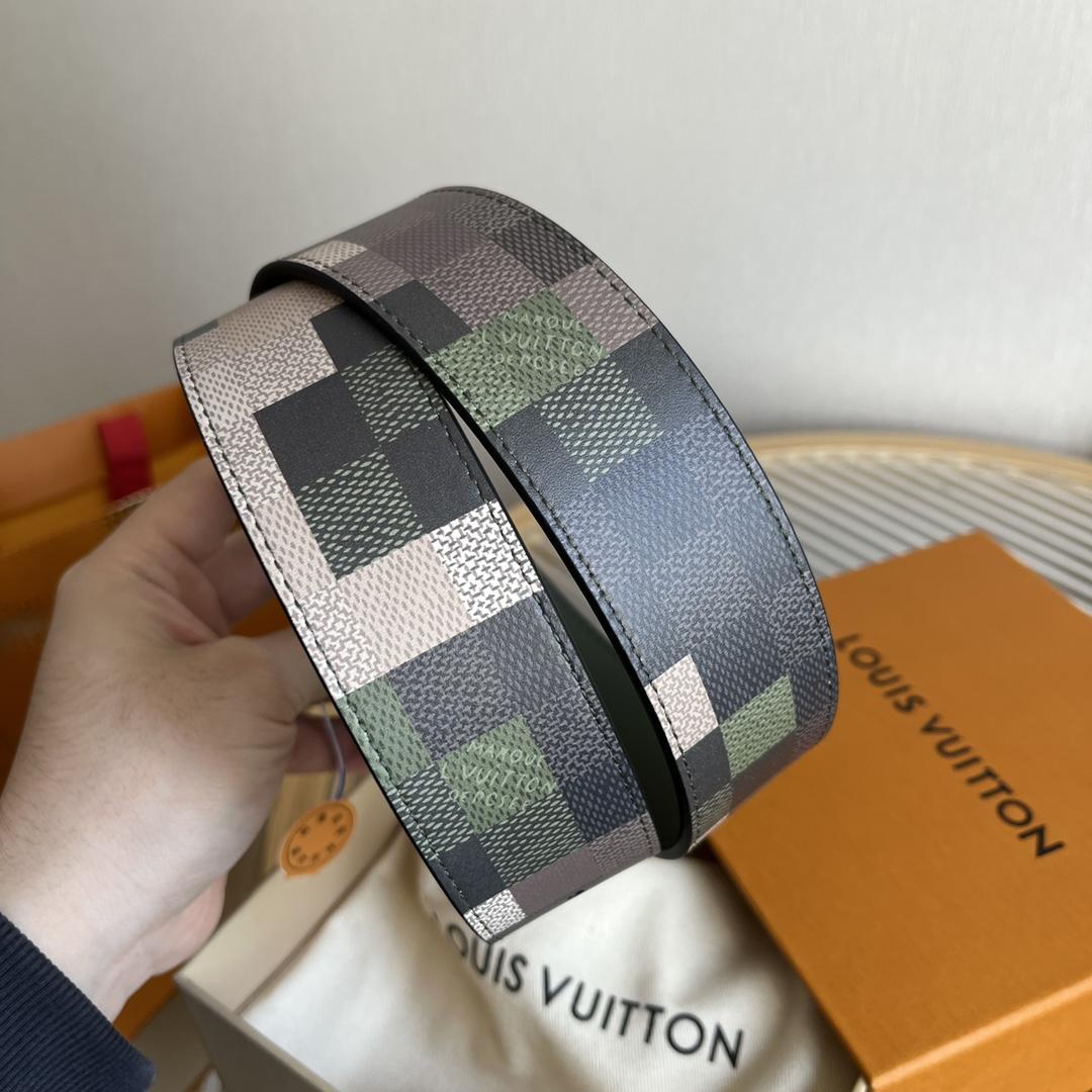 Louis Vuitton LV Mega Pixel 40mm Reversible Belt - DesignerGu