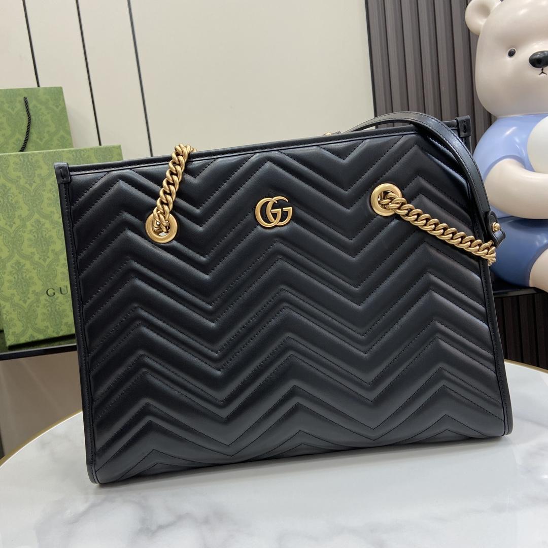 Gucci GG Marmont Medium Tote  - DesignerGu