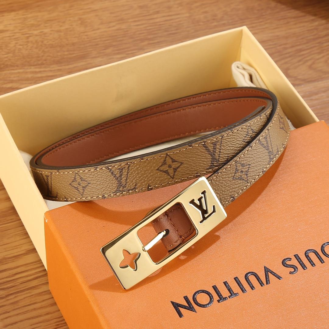 Louis Vuitton LV Duo 18MM Reversible Belt    M8369W - DesignerGu