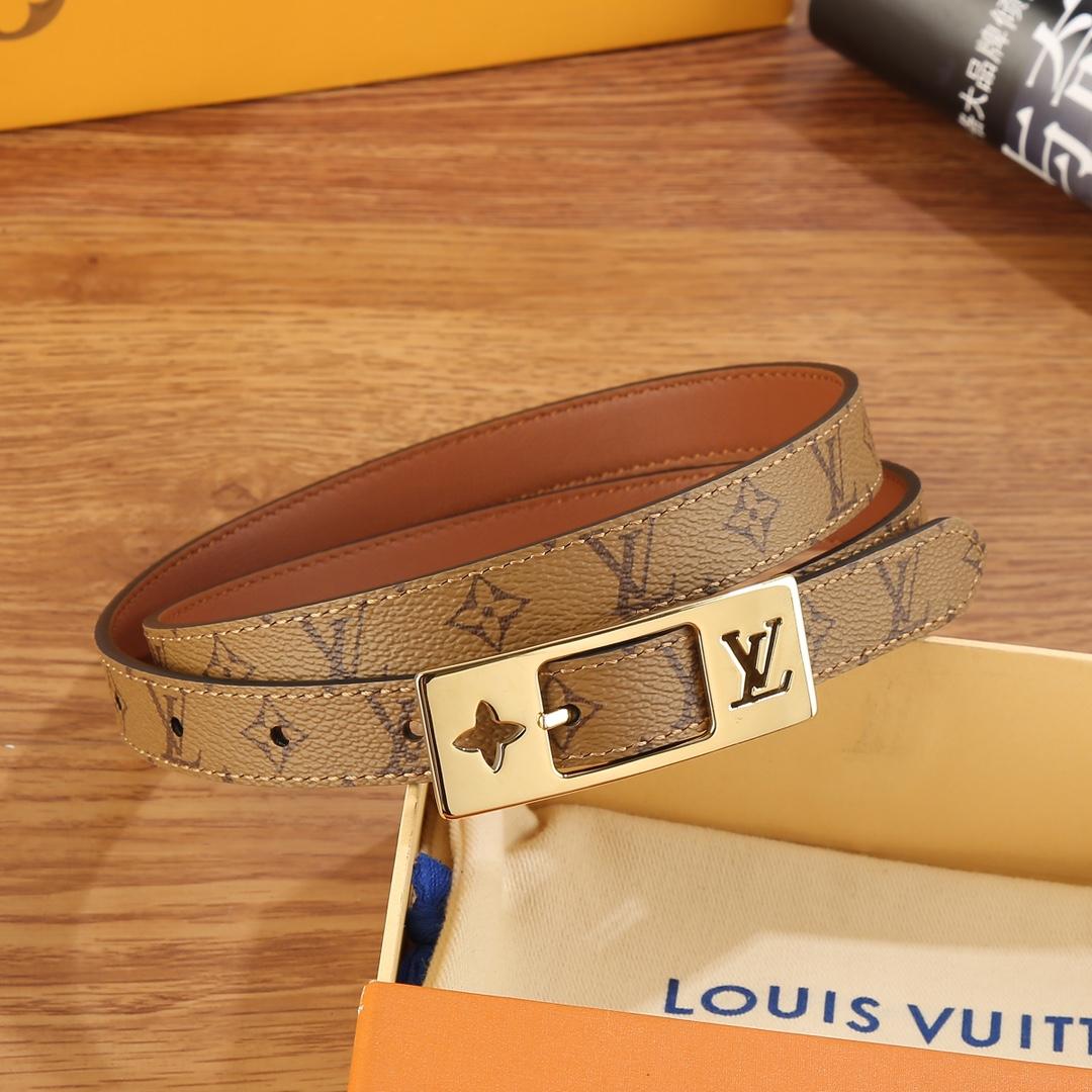 Louis Vuitton LV Duo 18MM Reversible Belt    M8369W - DesignerGu