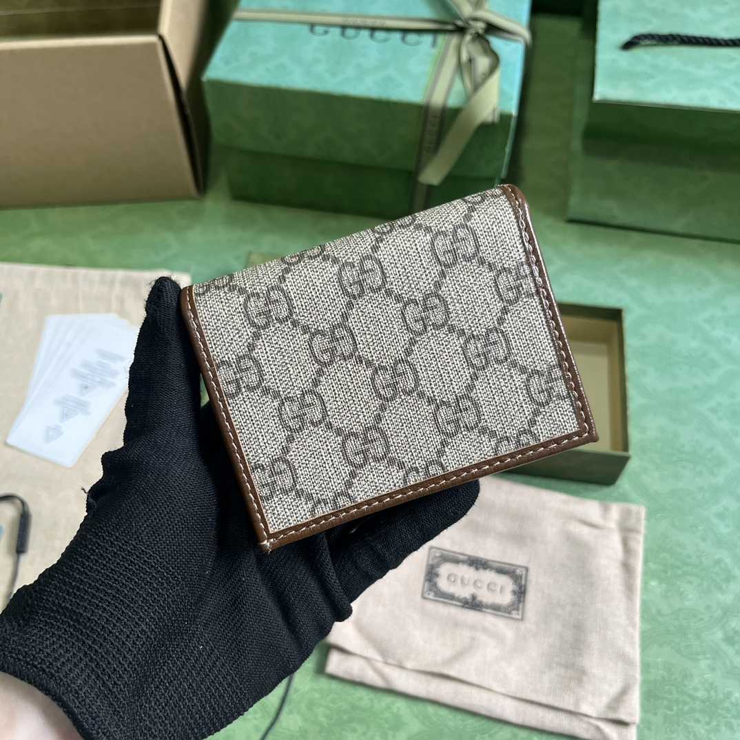 Gucci Horsebit 1955 Card Case Wallet - DesignerGu