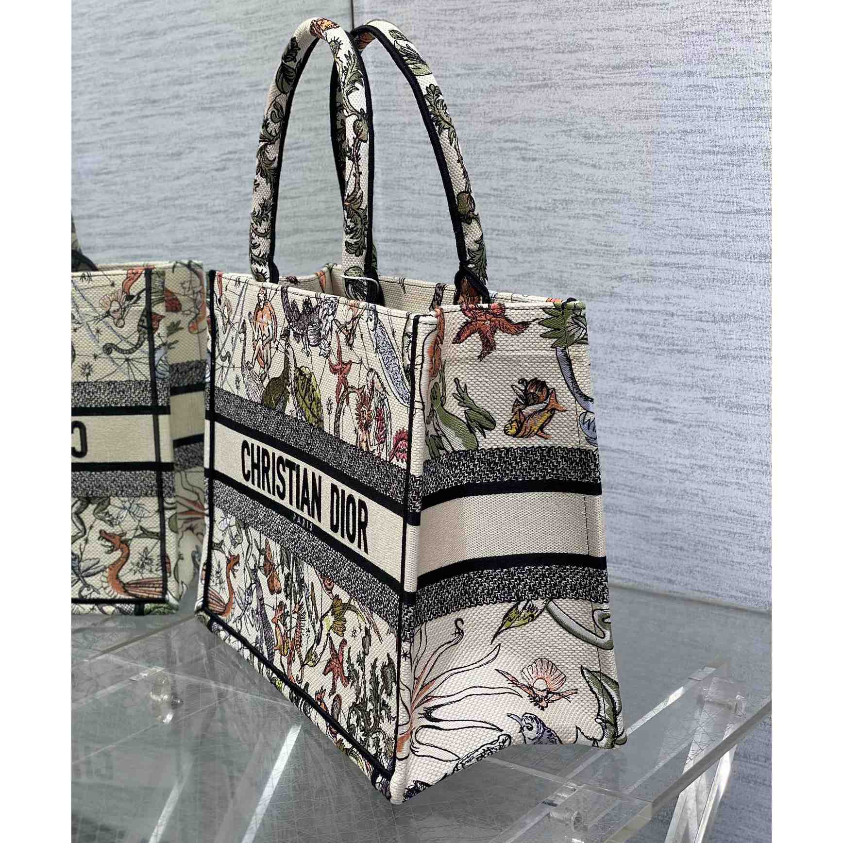 Dior Medium Dior Book Tote - DesignerGu