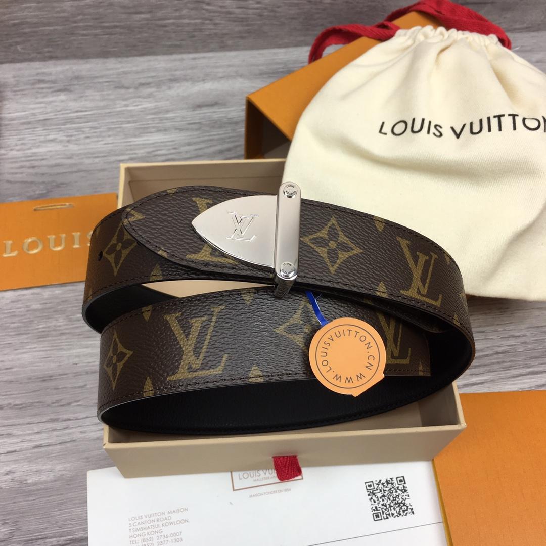 Louis Vuitton LV Trunk 35mm Reversible Belt - DesignerGu